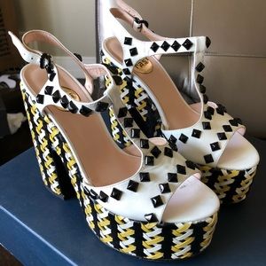 RAS Woven Heels sz 6